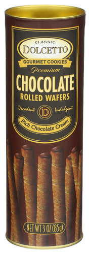 Dolcetto 
Wafer Roll Chocolate, 3 OZ.