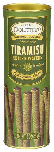 Dolcetto 
Wafer Roll Tiramisu, 3 OZ.