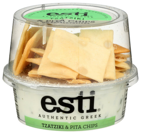 ESTI TZATZIKI WITH PITA CHIPS - 4.6 OZ