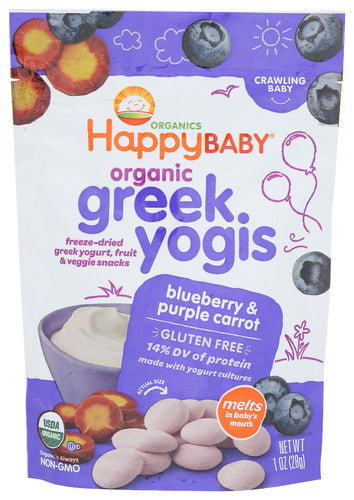 HAPPY BABY YOGI GRK YGRT BLBRY CRRT ORG - 1 OZ