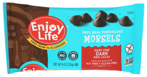 ENJOY LIFE CHOC MORSEL DRK - 9 OZ