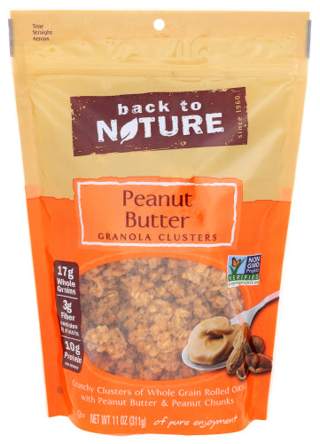 Back To Nature 
Granola Clstr Pb, 11 OZ.
