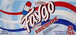 Faygo Firework 8 pack 12 oz cans soda pop soft dri...