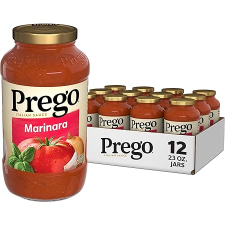 Prego Marinara Sauce, 23 Oz Jar (Case of 12)