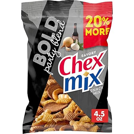 Chex Mix Savory Bold Party Blend Snack Mix, 4.5 OZ