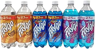 Faygo Variety 6-Pack (2 Cotton Candy, 2 Blue Raspb...