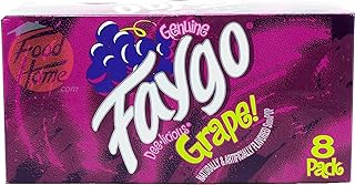 Faygo Grape! flavored soda pop. 8-pack 12-fl. oz. ...