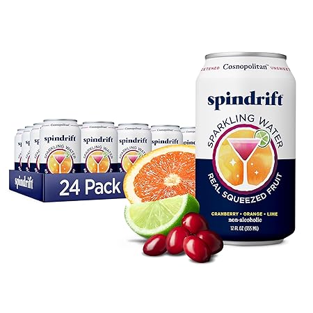 Spindrift Cosnopolitan Can 12 Ounce (Pack of 24)