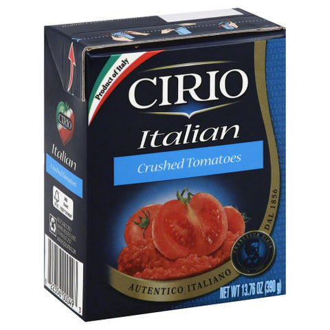 Cirio 
Tomato Crushed Recart, 13.76 OZ.