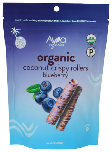 Ava Organics 
Rollers Coconut Blberry, 2.8 OZ.