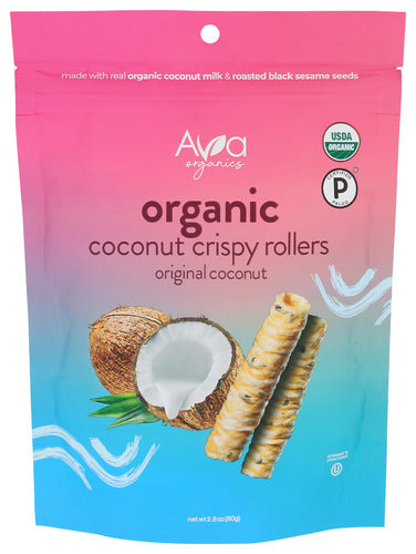 Ava Organics 
Rollers Original Coconut, 2.8 OZ.