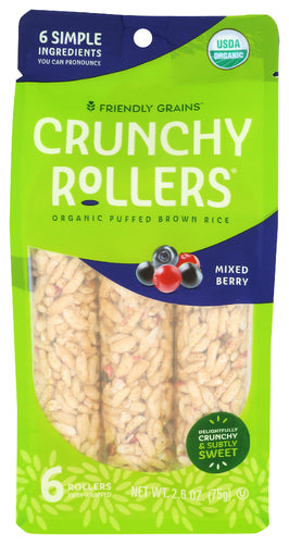 FRIENDLY GRAINS POUCH MIXED BERRY - 2.85 OZ