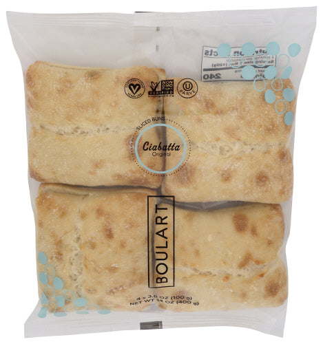 BOULART BUN CBTA BRGR SELD 4PK - 3.5 OZ
