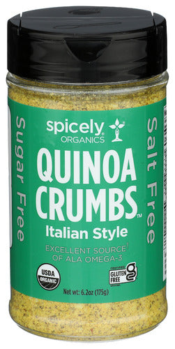 SPICELY ORGANICS QUINOA CRMBS ITLIAN STYL - 6.2 OZ