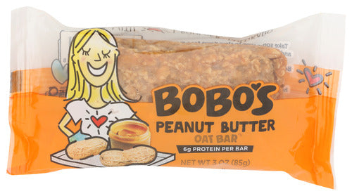 Bobos Oat Bars 
Bar Oat Pnut Btr, 3 OZ.