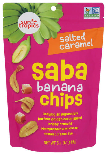 SUN TROPICS CHIPS BANANA SLTD CARAMEL - 5.1 OZ