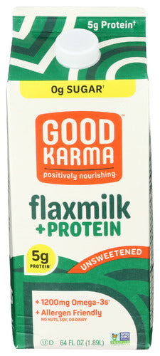GOOD KARMA FLAX MILK PRTN+ UNSWT ORG - 64 FO