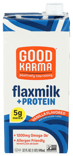 GOOD KARMA FLAX MILK PRTN VAN - 32 FO