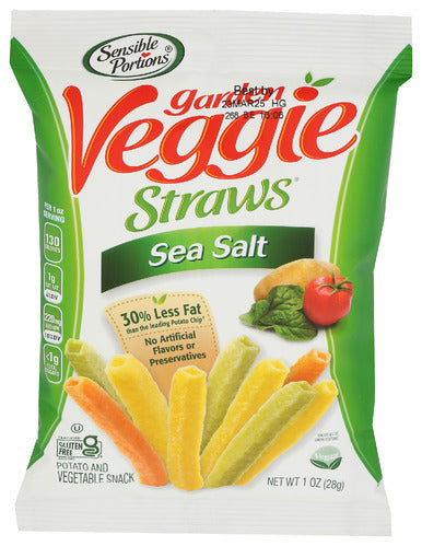 SENSIBLE PORTIONS STRAW VEGGIE LGHTLY SALTD - 1 OZ