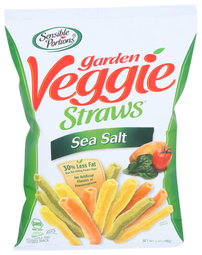 SENSIBLE PORTIONS STRAW VEGGIE SEASLT - 7 OZ