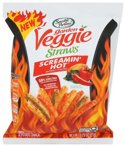 SENSIBLE PORTIONS CHIPS GDRN VEG SCRM HOT - 0.75 OZ