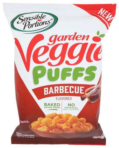 SENSIBLE PORTIONS PUFFS VEGGIE BBQ - 3 OZ