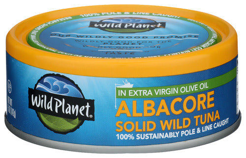 WILD PLANET TUNA ALBACORE WILD EVOO - 5 OZ
