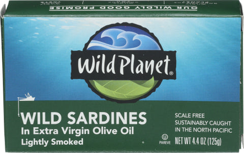 WILD PLANET SARDINE EVOO - 4.4 OZ