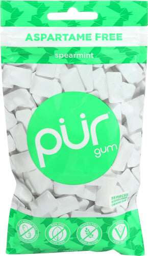 Pur Gum Spearmint 55Pc, 2.72 OZ.
