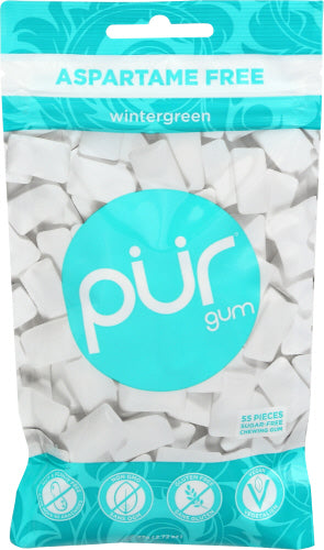 Pur Gum Wintergrn 55Pc, 2.72 OZ.