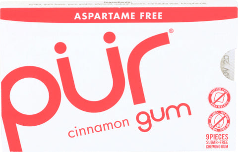 Pur Gum Cinnamon, 9 PC.