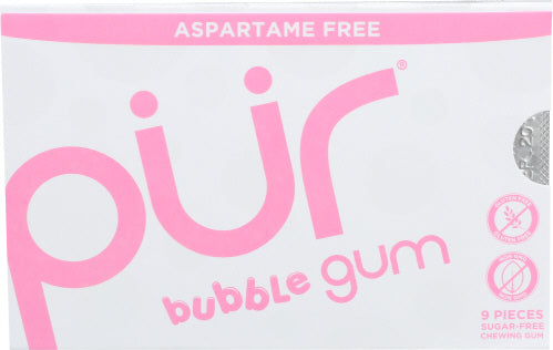 Pur Gum Bubblegum, 9 PC.