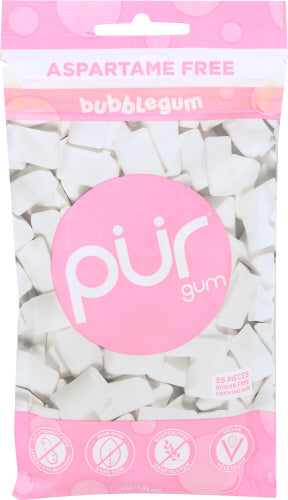 Pur Gum Bubblegum 55Pc, 2.72 OZ.