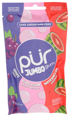 Pur Gum Jmbo Grp Wtrmln 20Pc, 2.9 OZ.