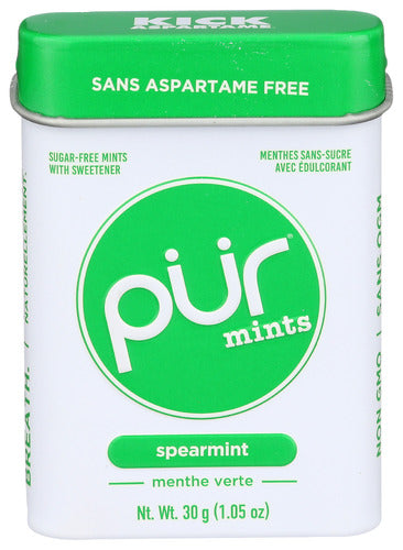 Pur Mint Spearmint Tin, 1.05 OZ.
