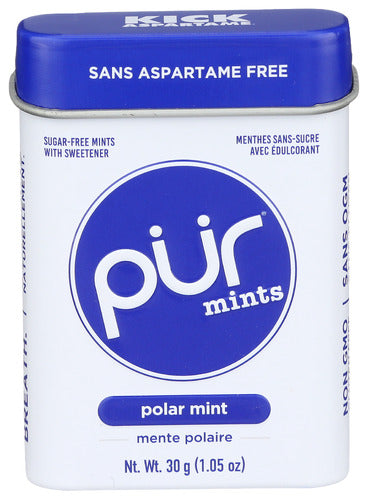 Pur Mint Polar Tin, 1.05 OZ.