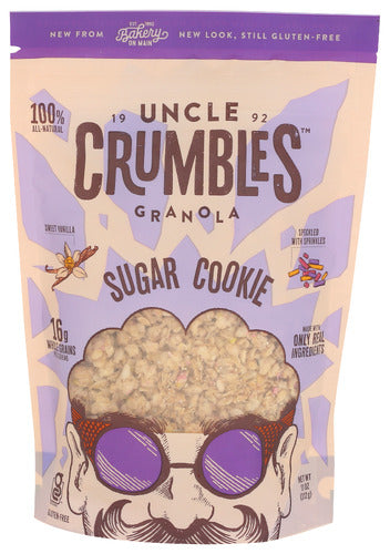 UNCLE CRUMBLES GRANOLA SUGAR COOKIE - 11 OZ