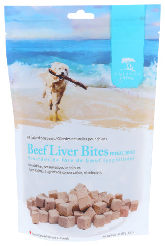 Caledon Farms 
Treat Dog Beef Liver Bite, 5.3 OZ.