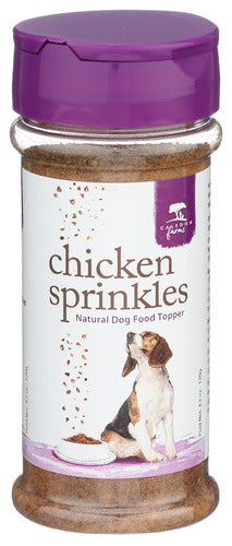 Caledon Farms 
Topper Dog Sprnkls Chckn, 4.2 OZ.