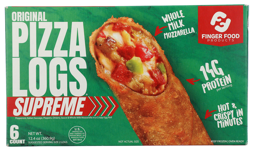Original Pizza Logs Pizza Logs Sprme Orgnl, 12.4 OZ.
