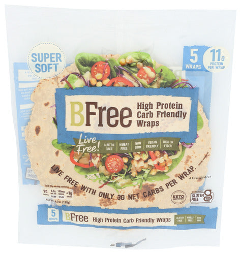 BFREE WRAP HIGH PROTEIN LOW CRB - 7.41 OZ