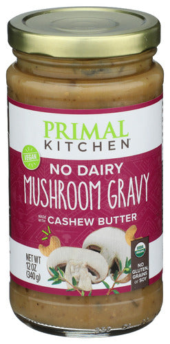 Primal Kitchen Gravy Mushroom W Cshw Btr, 12 OZ.