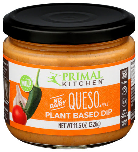 Primal Kitchen Dip Queso Mild, 11.5 OZ.