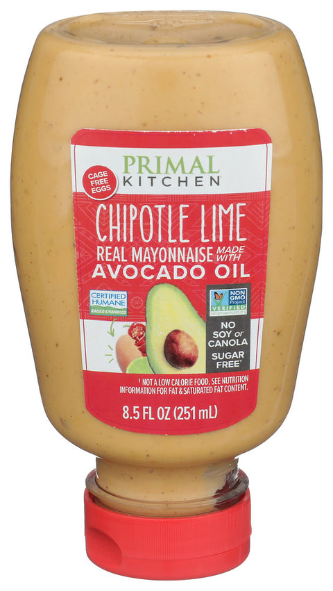 Primal Kitchen Mayo Chipotle Lime Sqz, 8.5 FO.