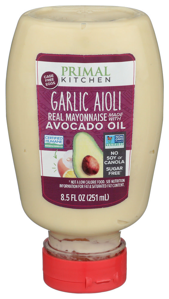 Primal Kitchen Mayo Aioli Garlic Sqz, 8.5 FO.