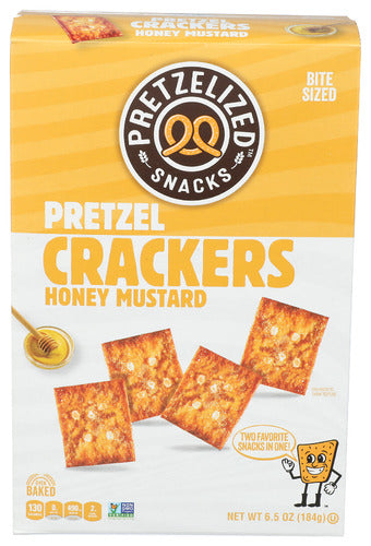 Pretzelized Snacks Cracker Pretzl Hny Mstrd, 6.5 OZ.