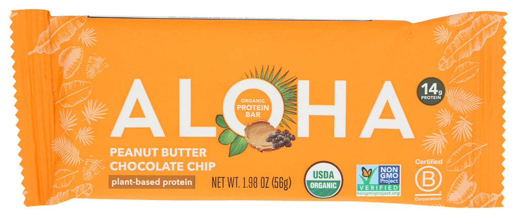 Aloha 
Bar Peanut Bttr Choc Chp, 1.98 OZ.