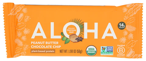 Aloha 
Bar Peanut Bttr Choc Chp, 1.98 OZ.