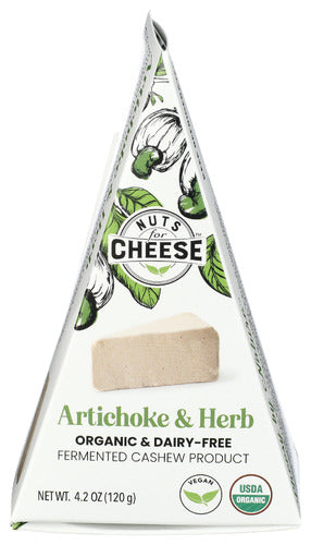 Nuts For Cheese Cheese Artichoke Herbx, 4.2 OZ.