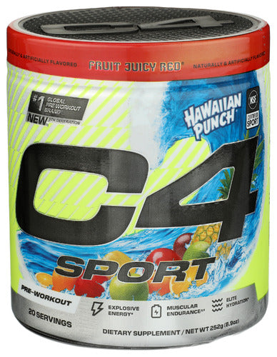 Cellucor 
C4 Sport Hawaiin Punch, 8.9 OZ.